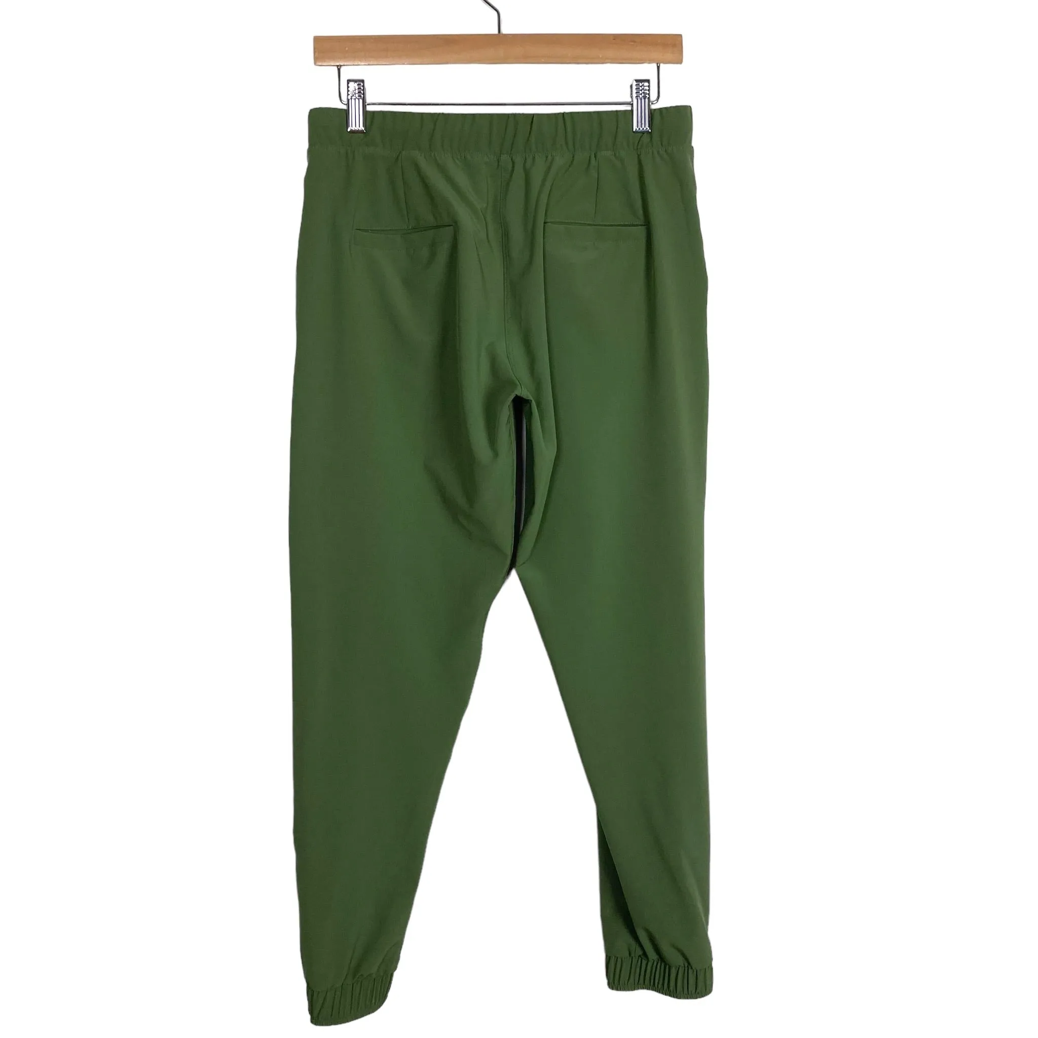 Albion Green Drawstring Zipper Hem Joggers- Size XS (Inseam 26”)