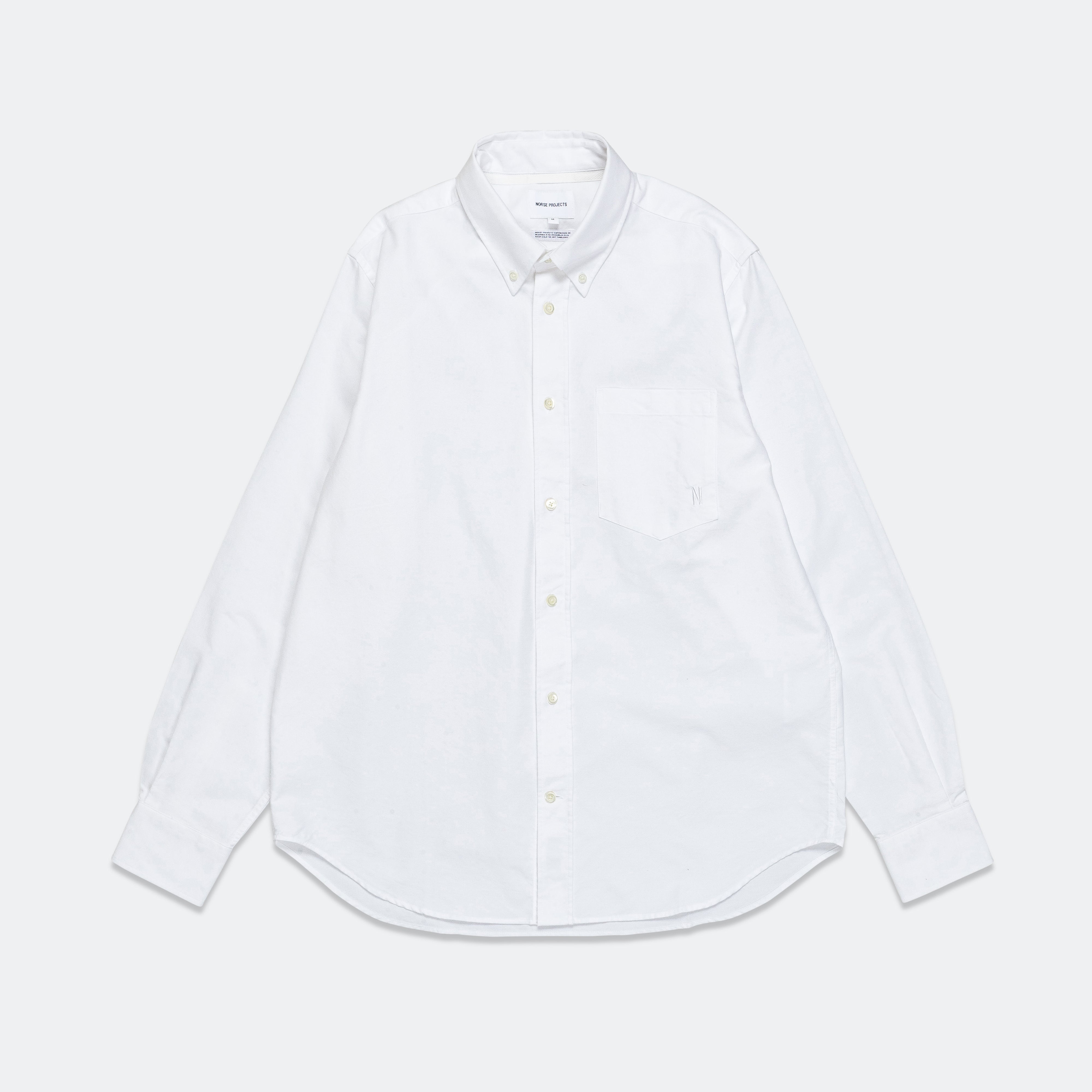 Algot Oxford Monogram - White