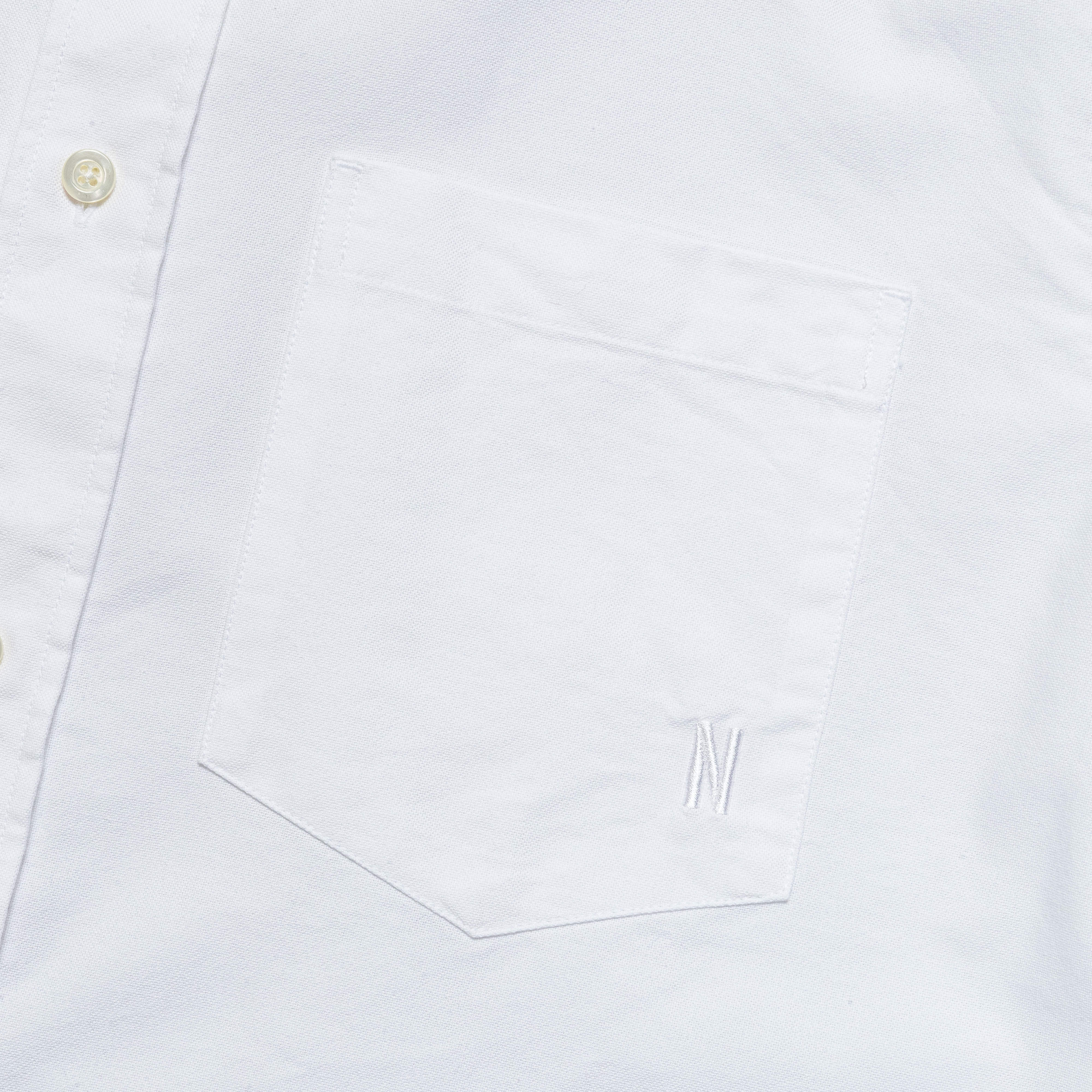 Algot Oxford Monogram - White