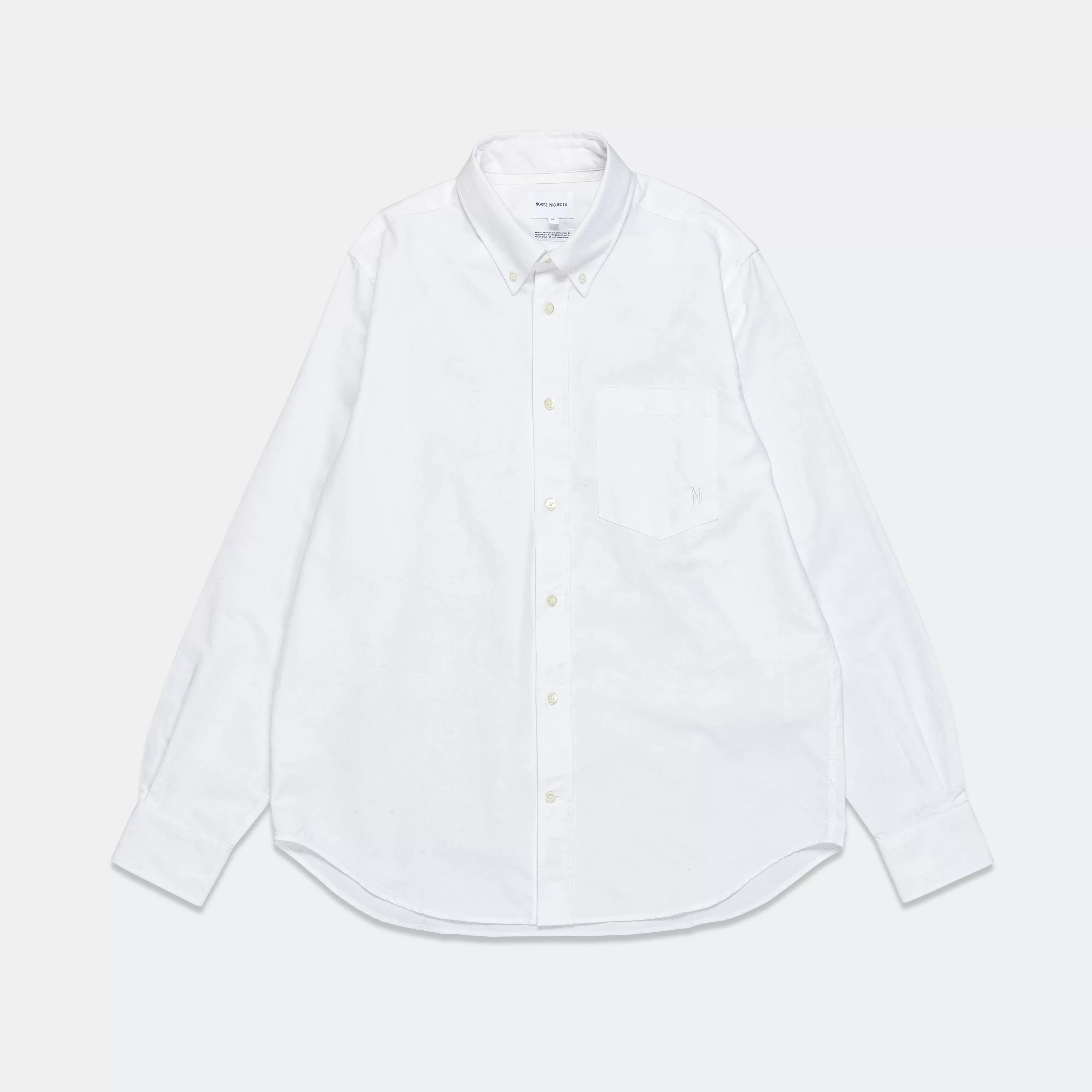 Algot Oxford Monogram - White