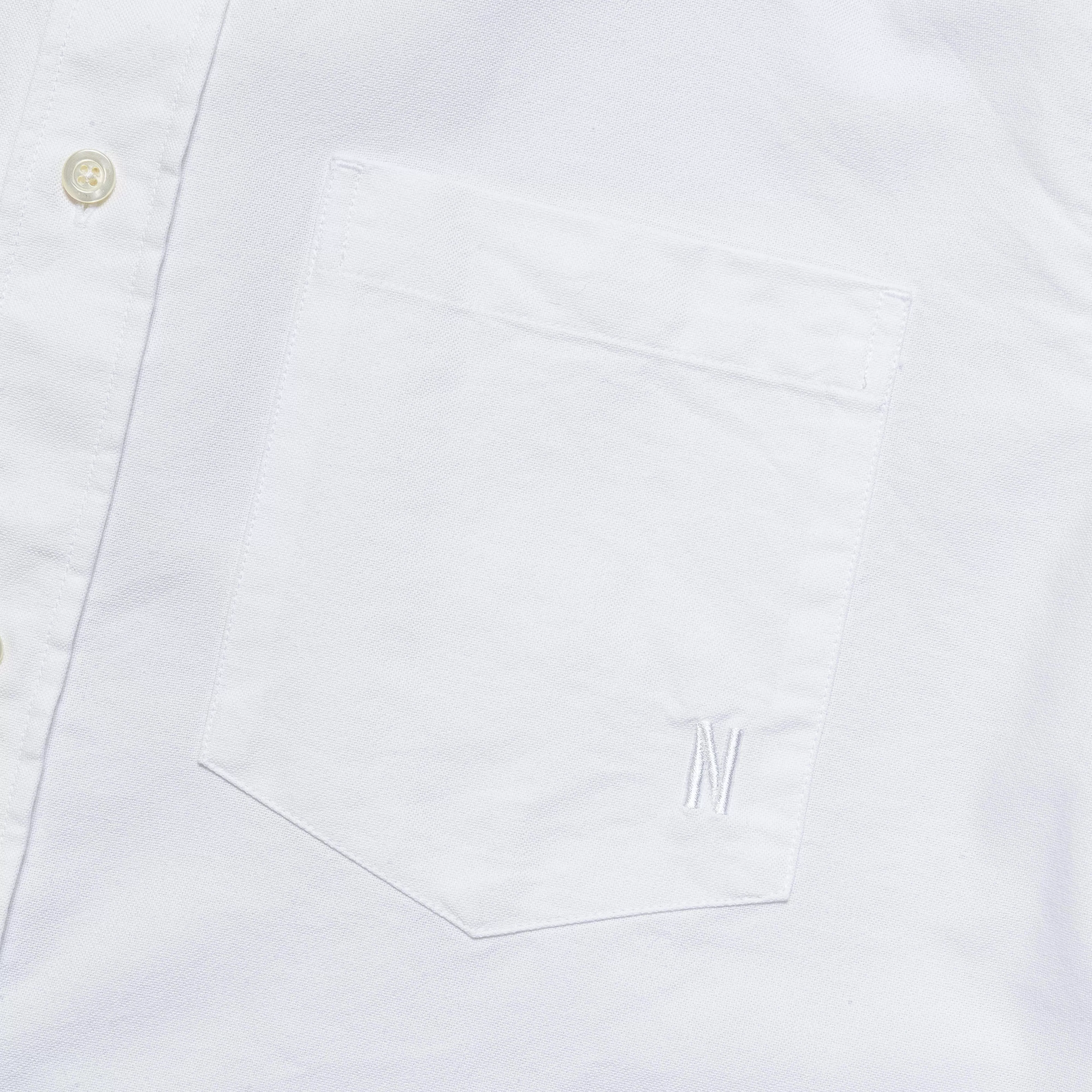 Algot Oxford Monogram - White