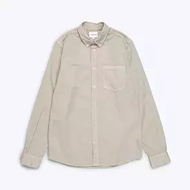 Anton Light Twill Shirt - Oatmeal