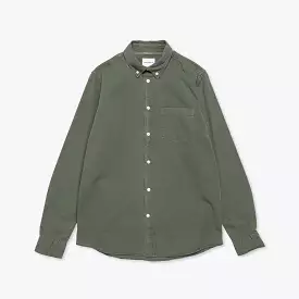 Anton Light Twill Shirt - Spruce Green