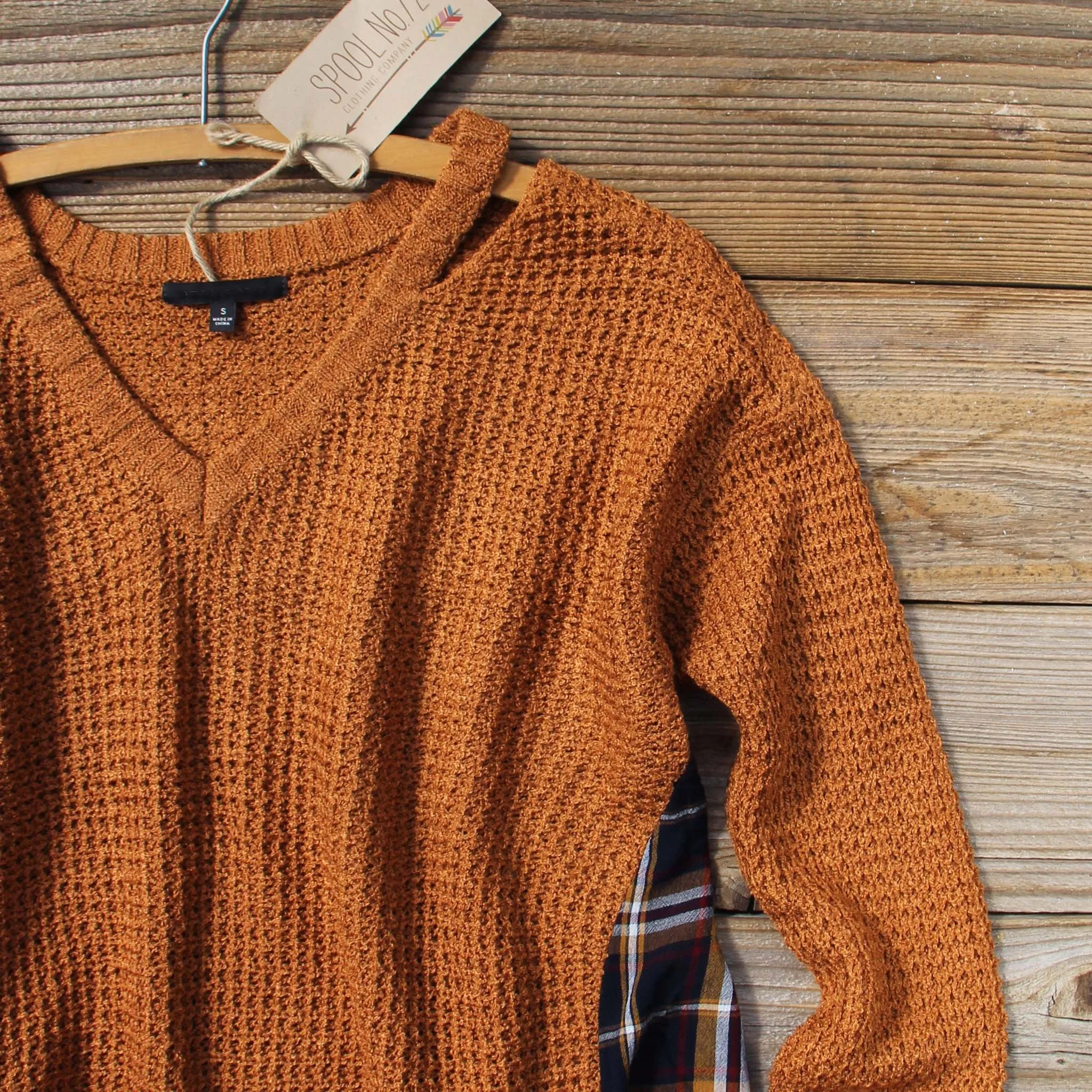 Apple Valley Plaid Sweater