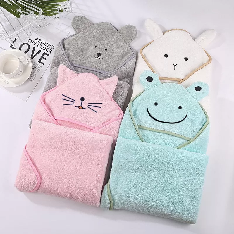 Baby Poncho Bath Towel  90*90cm