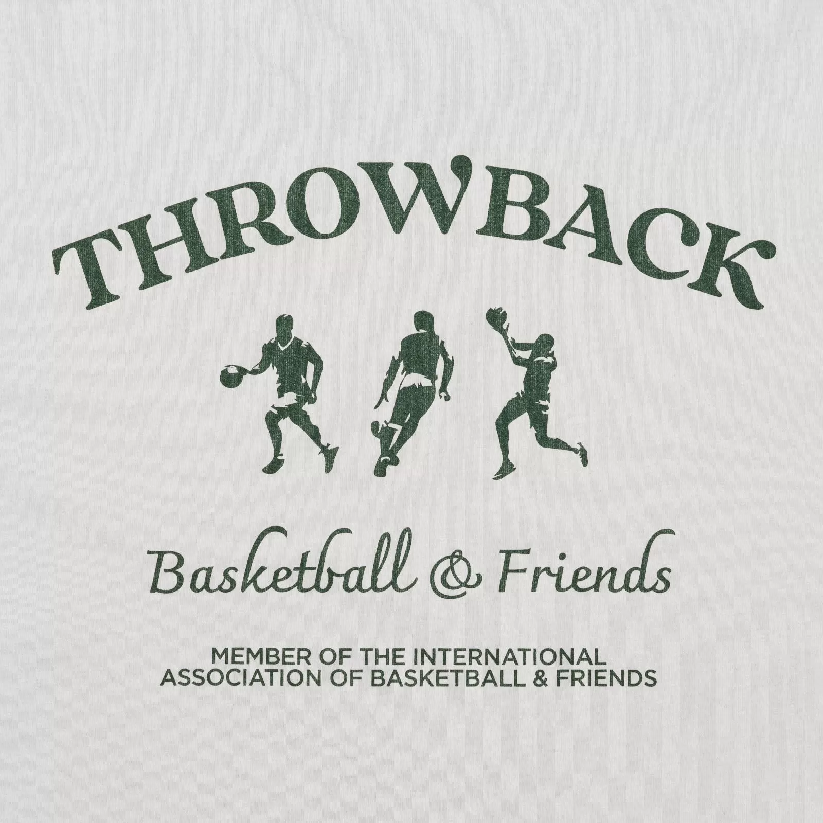 Basketball & Friends International Long Sleeve Tee - Faded Bone