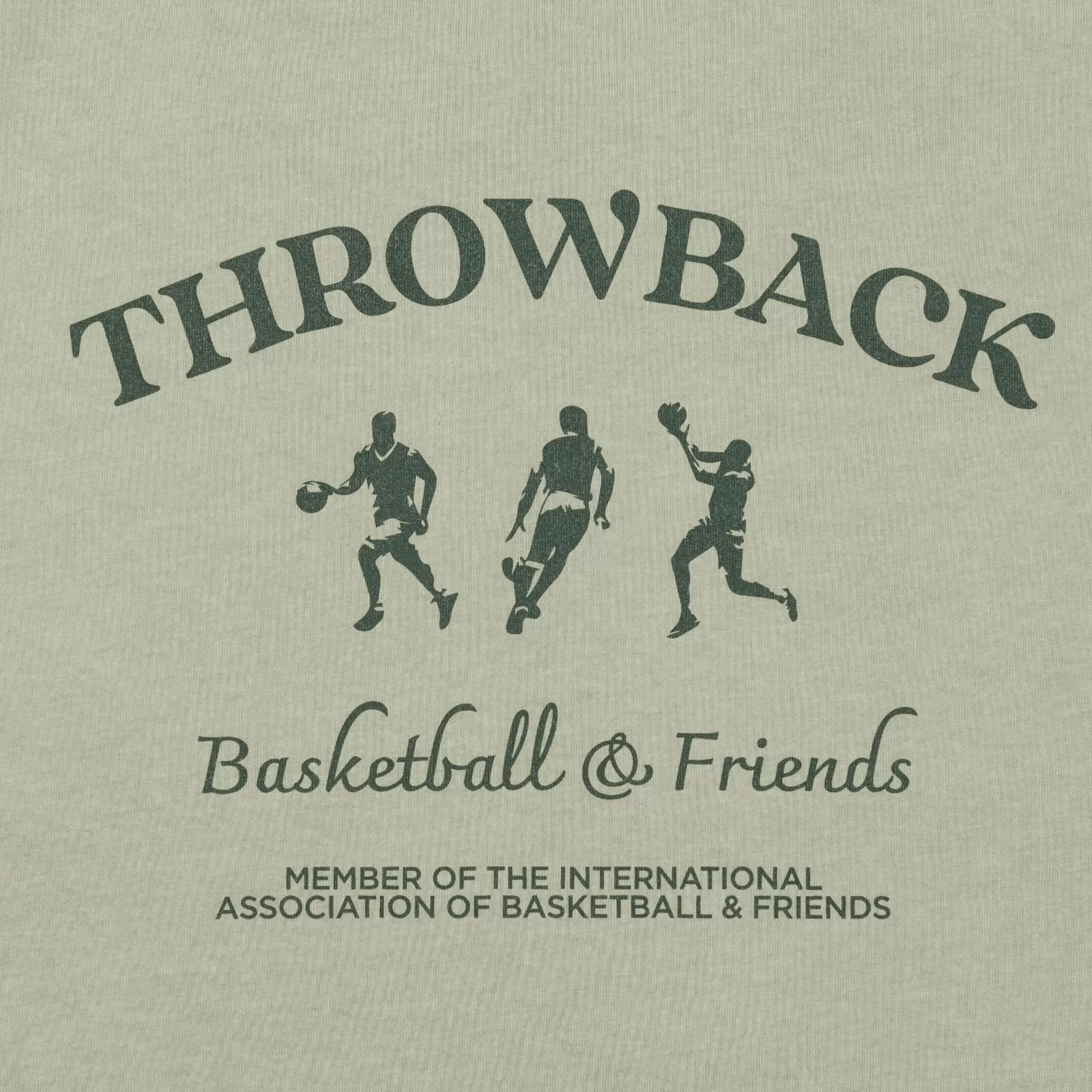 Basketball & Friends International Tee - Faded Clover