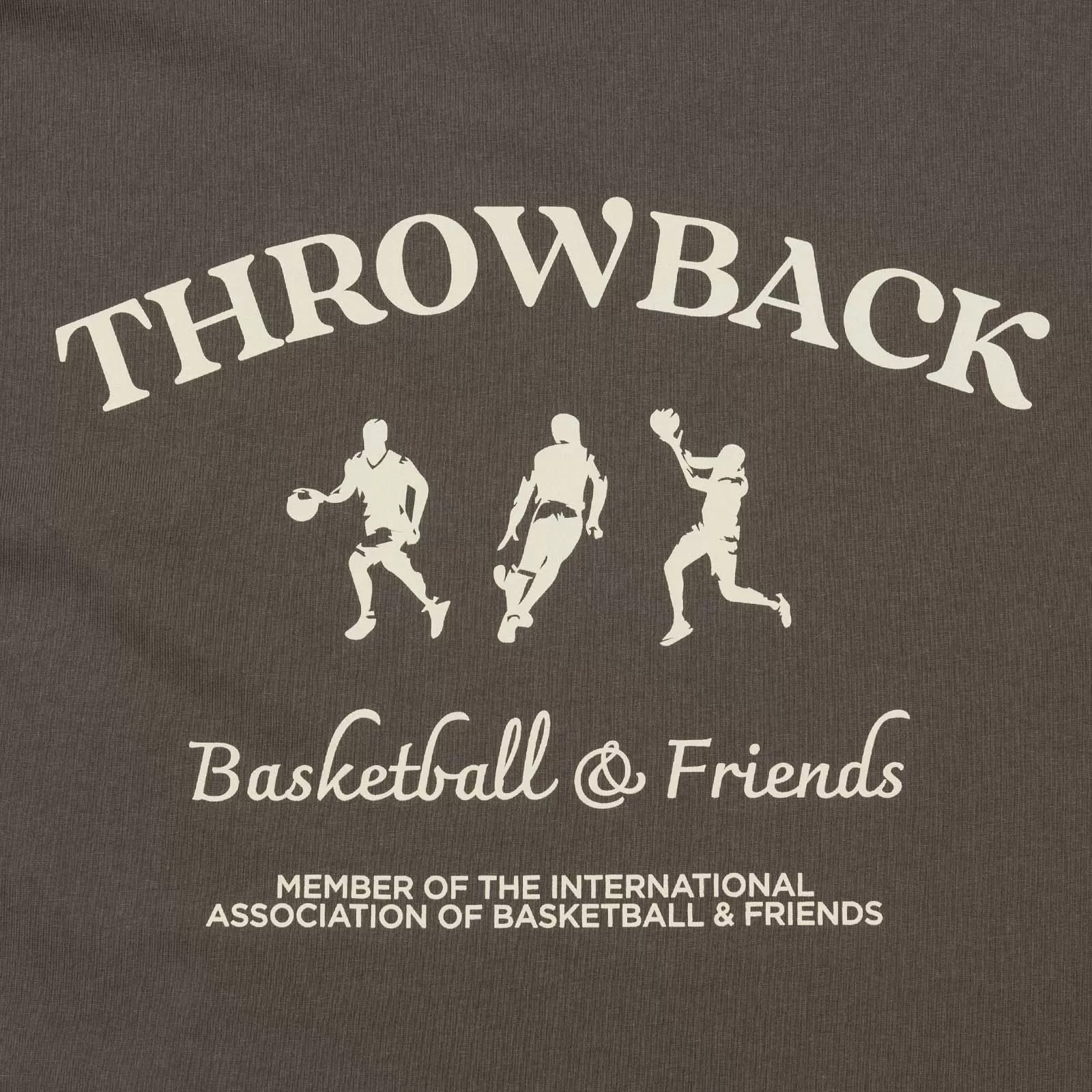 Basketball & Friends International Tee - Faded Mocha