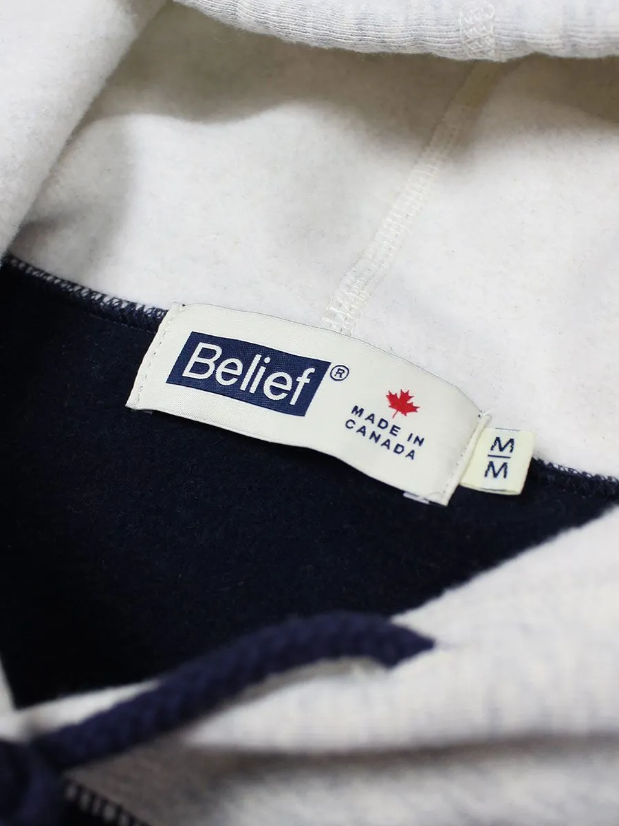 Belief Academic Premium Pullover Hoody - Midnight Navy