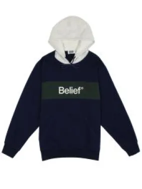 Belief Academic Premium Pullover Hoody - Midnight Navy