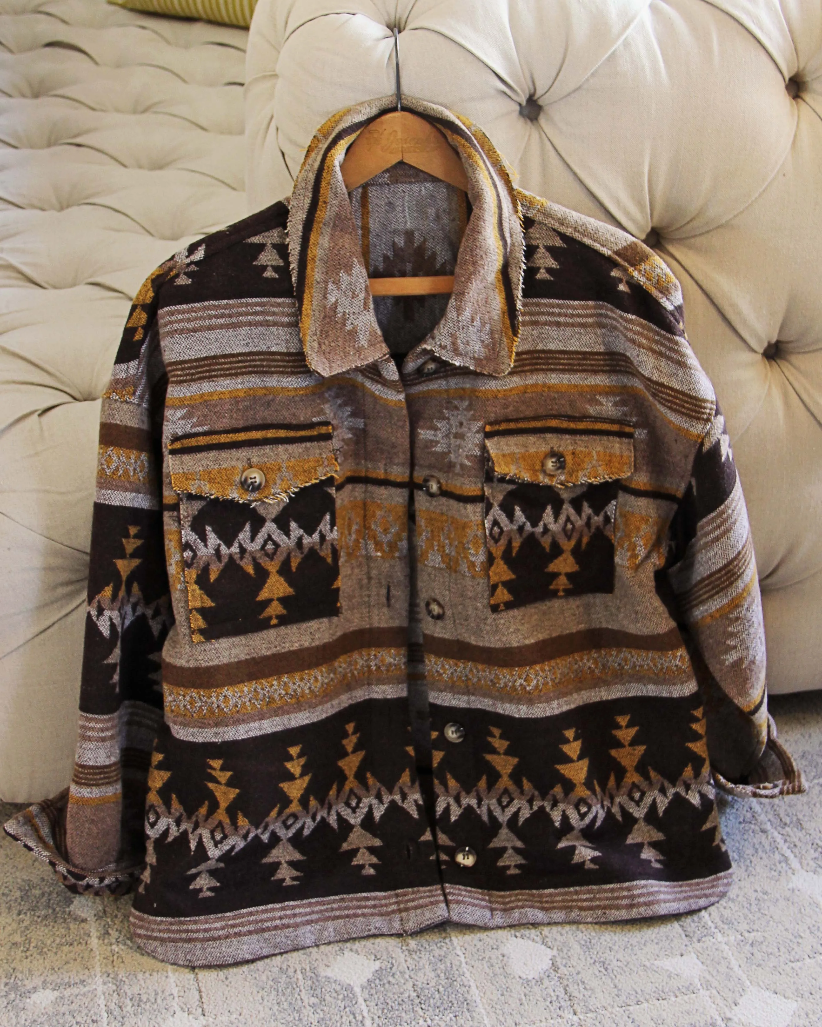 Bozeman Cozy Jacket in Wheat