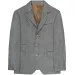 BRUNELLO CUCINELLI Textured Linen SB Blazer Grey