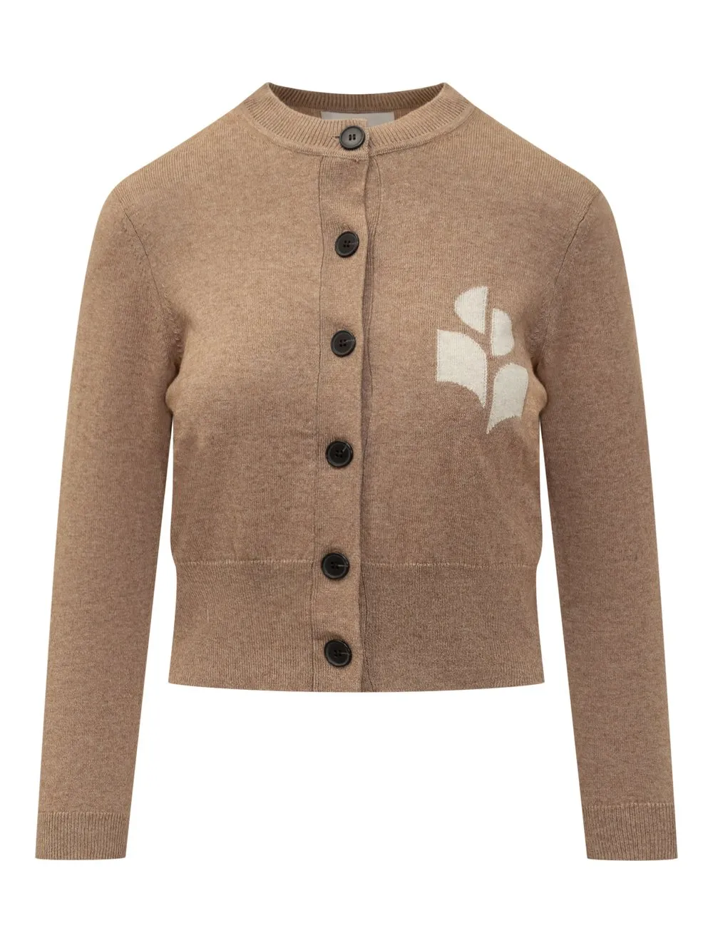 Cardigan with Logo