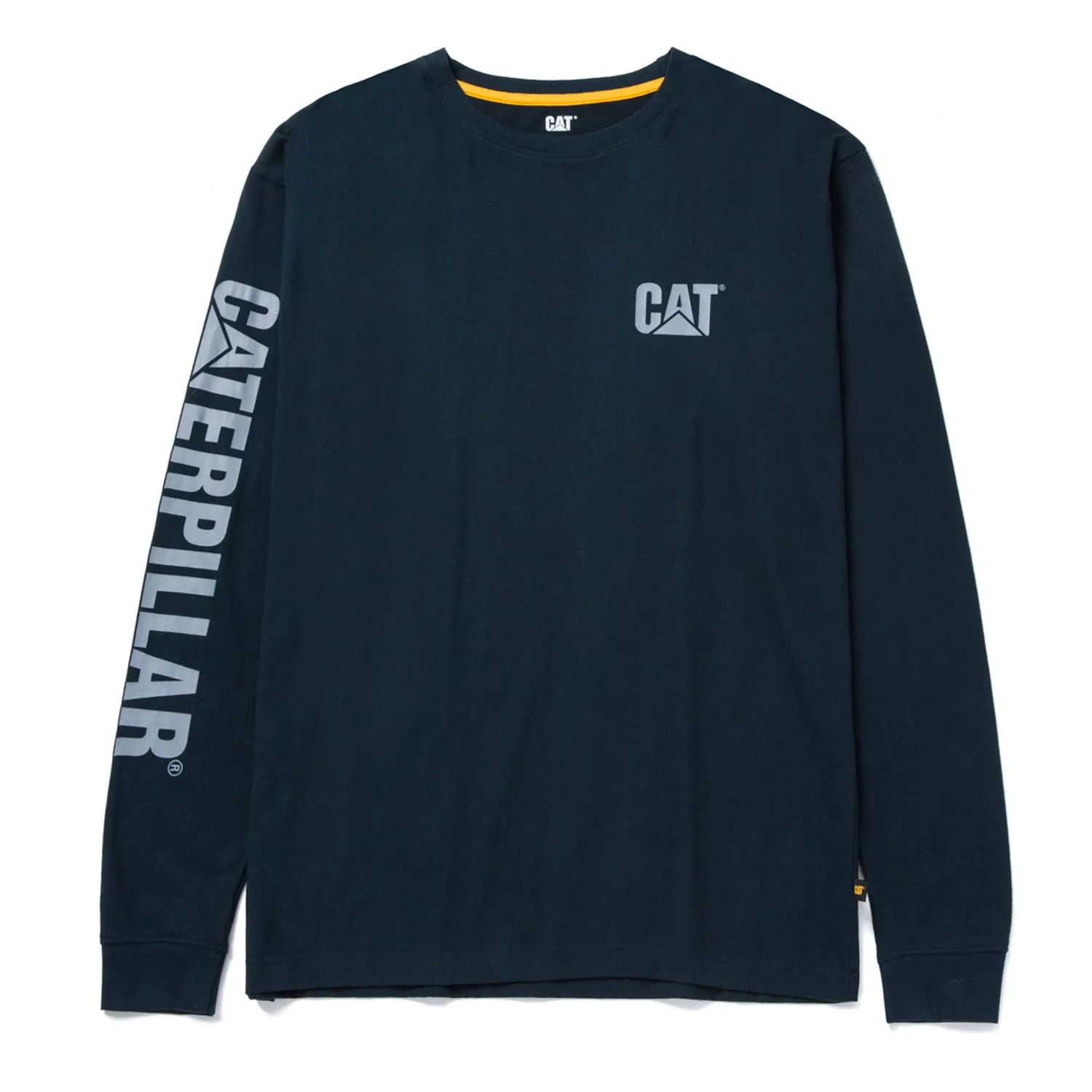 CAT Men's Trademark Banner Long Sleeve Tee