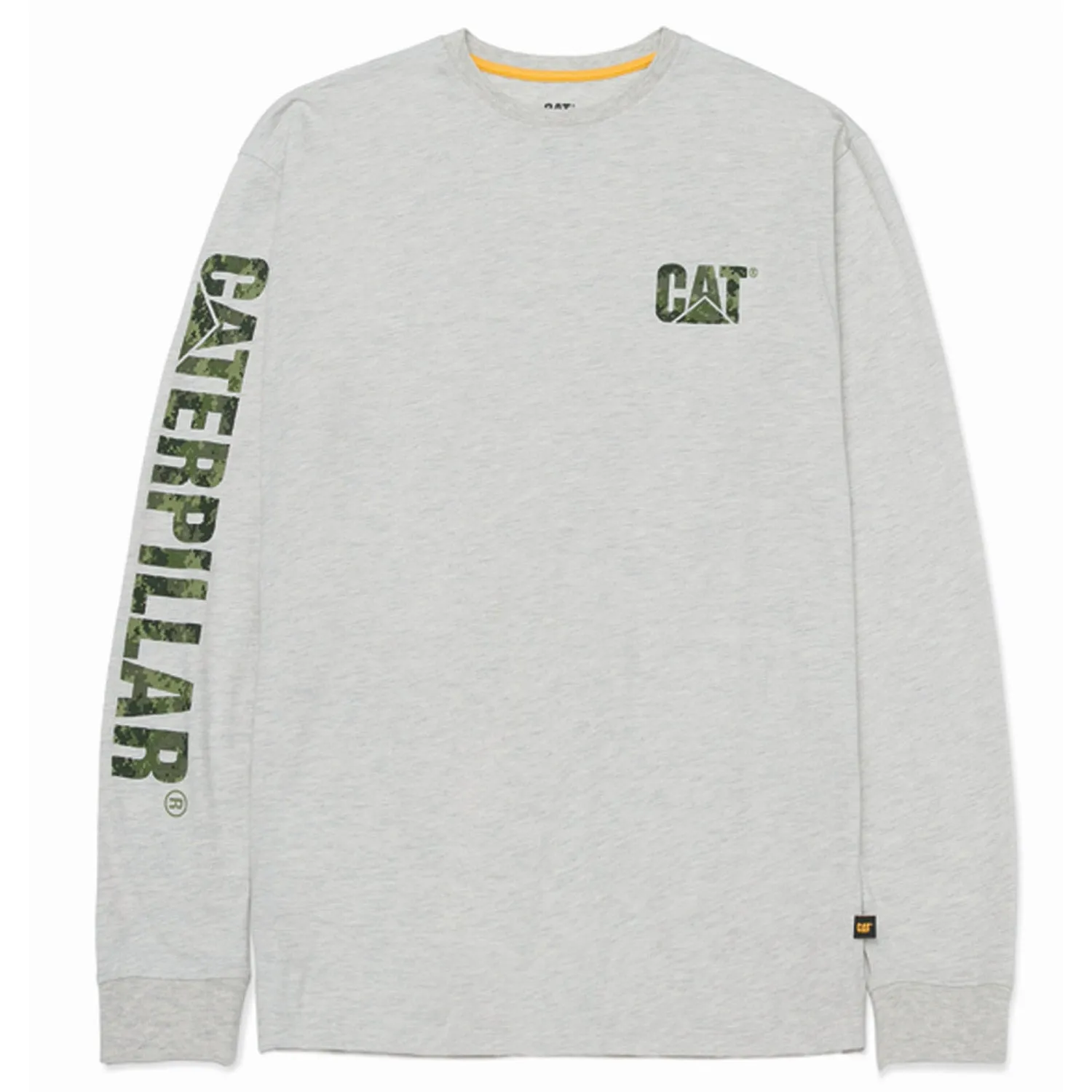 CAT Men's Trademark Banner Long Sleeve Tee