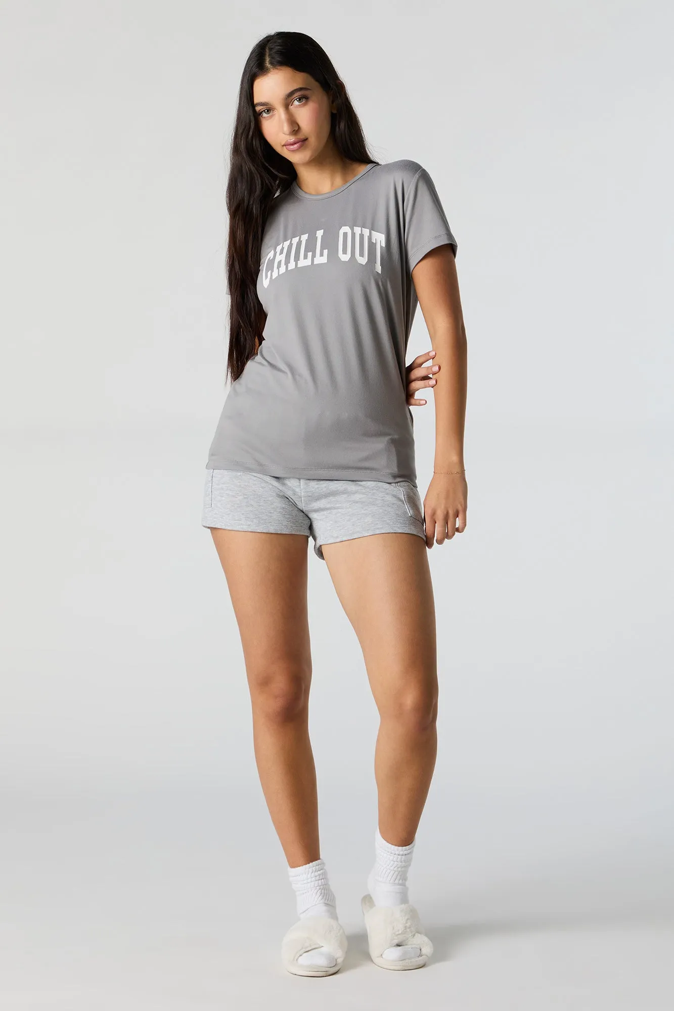 Chill Out Graphic Pajama T-Shirt