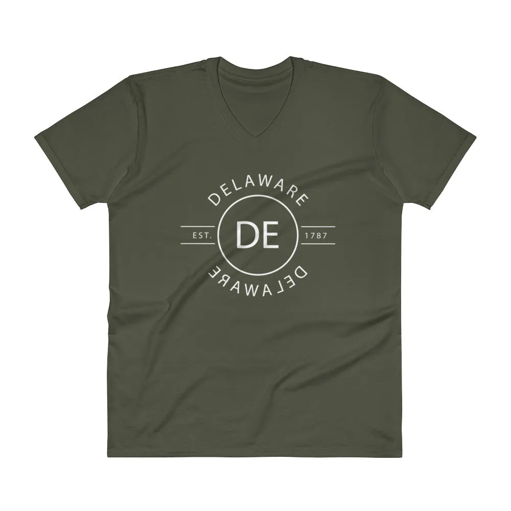 Delaware - V-Neck T-Shirt - Reflections