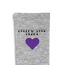 Design Your Own Custom Printed Crew Socks - Medium