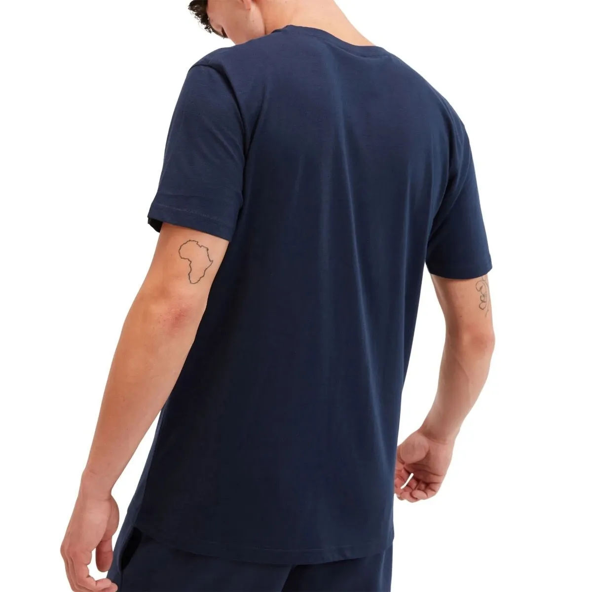 Ellesse Ollio Crew Neck T-Shirt Navy