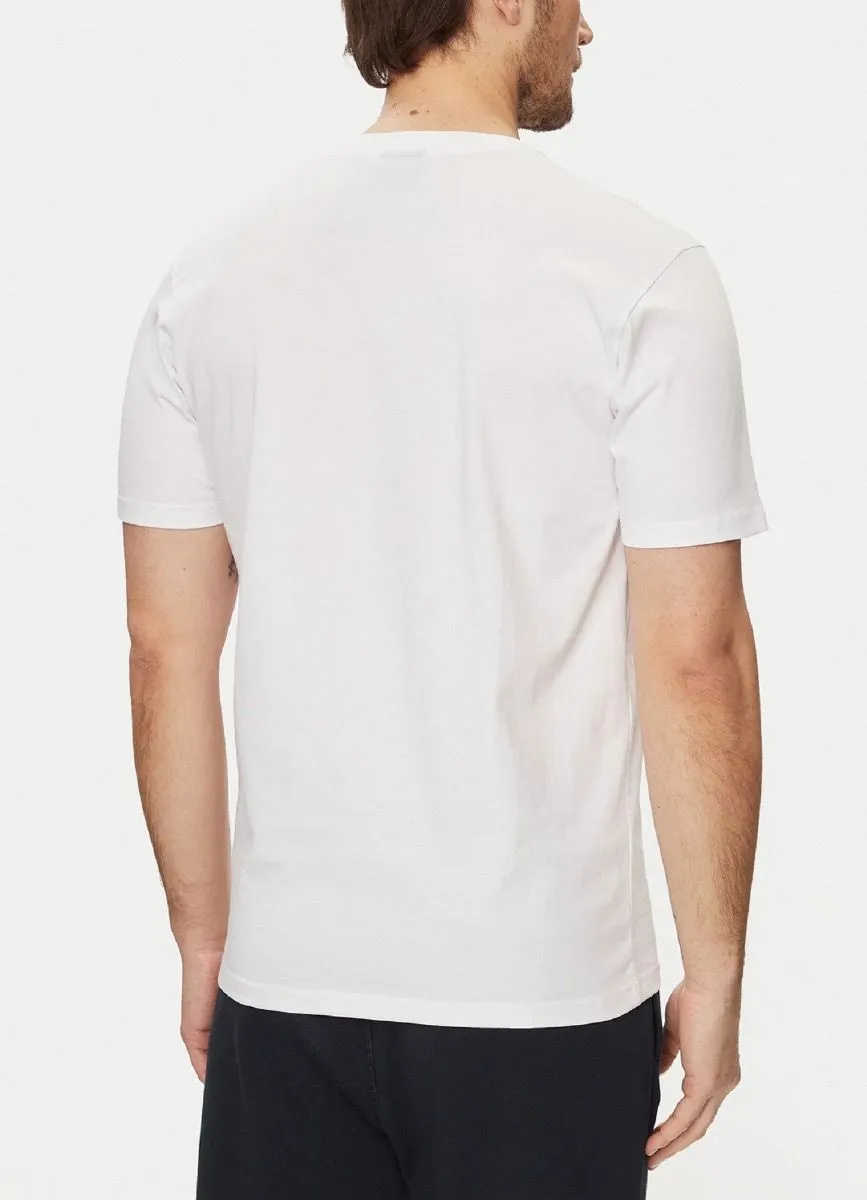 Ellesse Trea Crew Neck Logo T-Shirt White