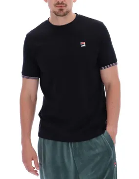 Fila Caleb Crew Neck T-Shirt Black