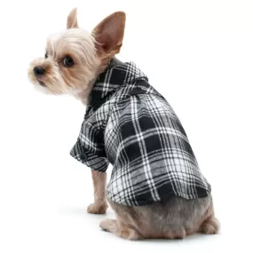 Flannel Button Down Dog Shirt