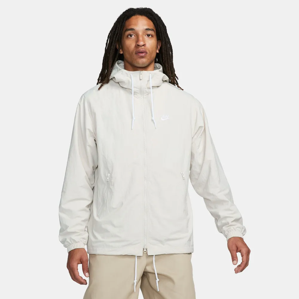 Foot Locker Nike Club Woven Full-Zip Jacket  - Men's