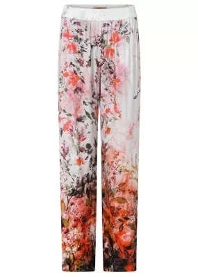 Gustav Bay wide leg pants 49004-82285 Bukser - Faded Flower Print