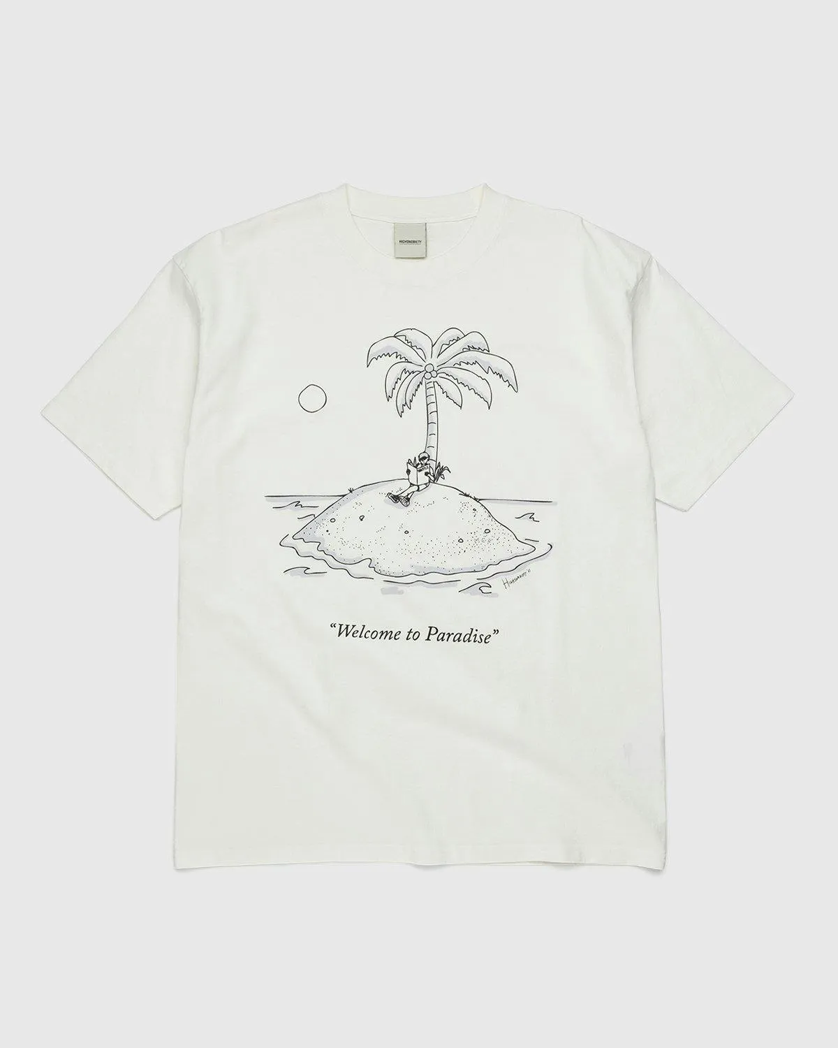 Highsnobiety – Paradise Cartoon T-Shirt White | Highsnobiety Shop