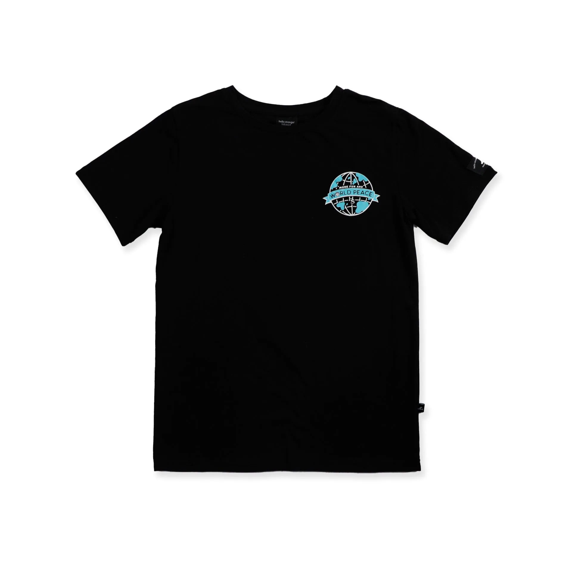 HS World SS Tee - Black