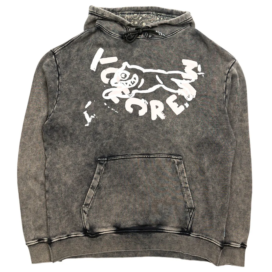 Ice Cream Men Stone Hoody (black)