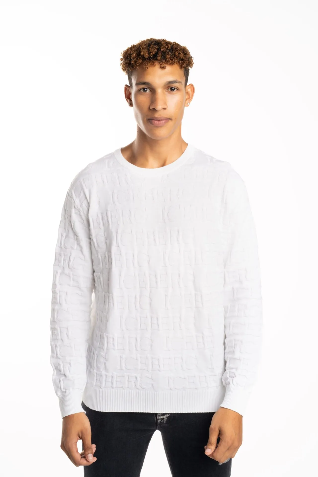 Iceberg Men’s Round Neck Knitted I1P A009 7633 1101