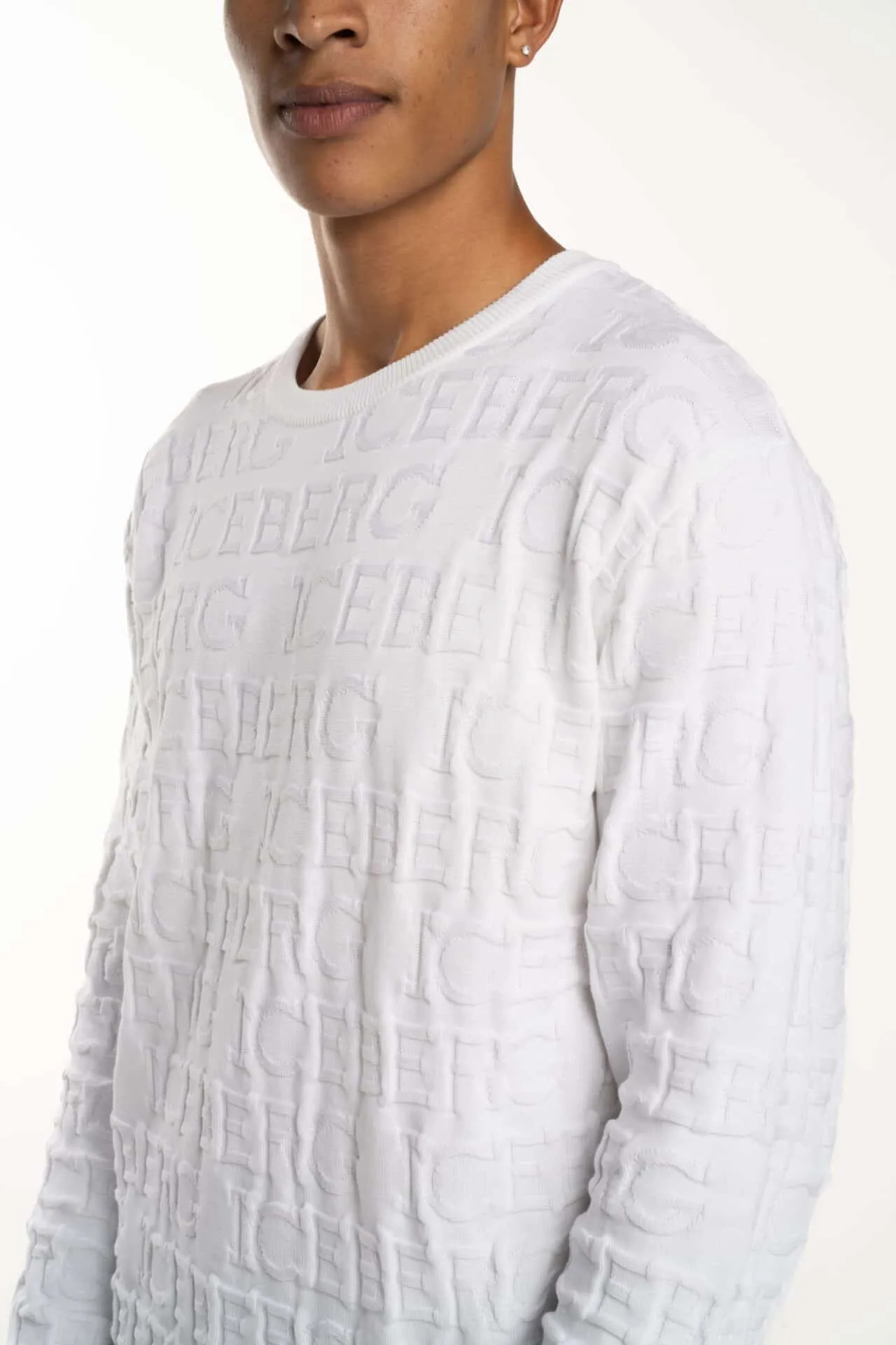 Iceberg Men’s Round Neck Knitted I1P A009 7633 1101