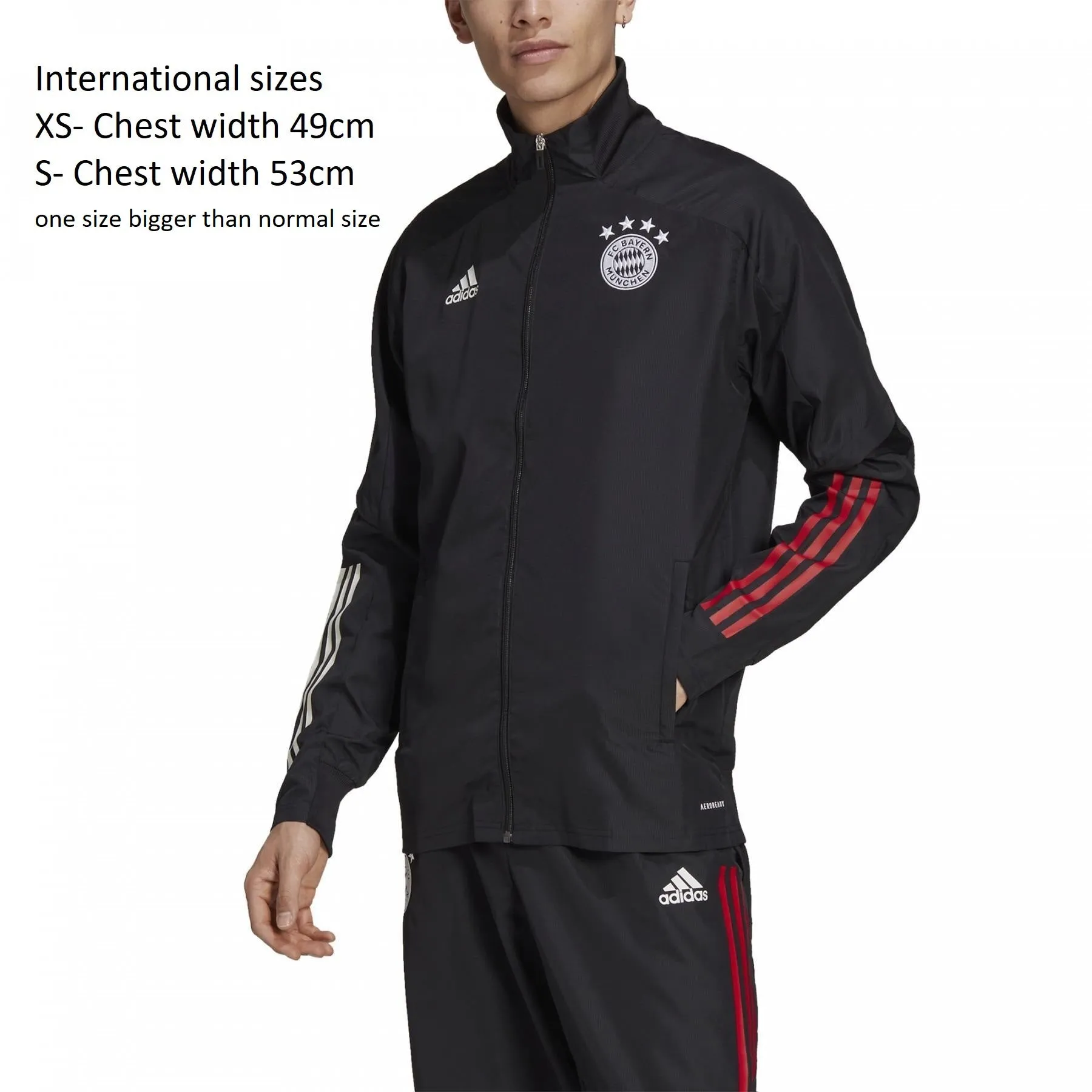 Jacket adidas FCB PRESENTATION JKT FR5355