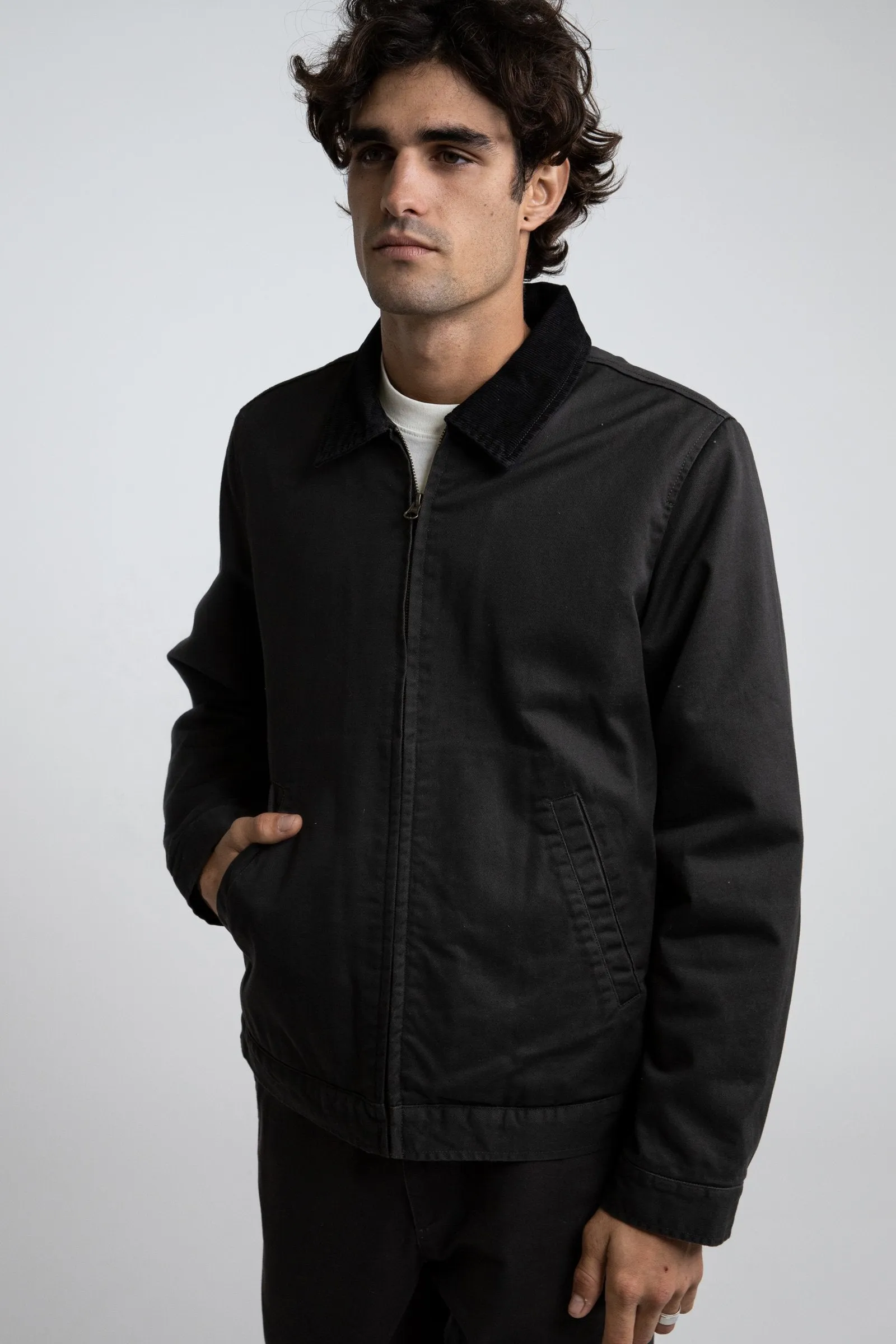 James Jacket Charcoal