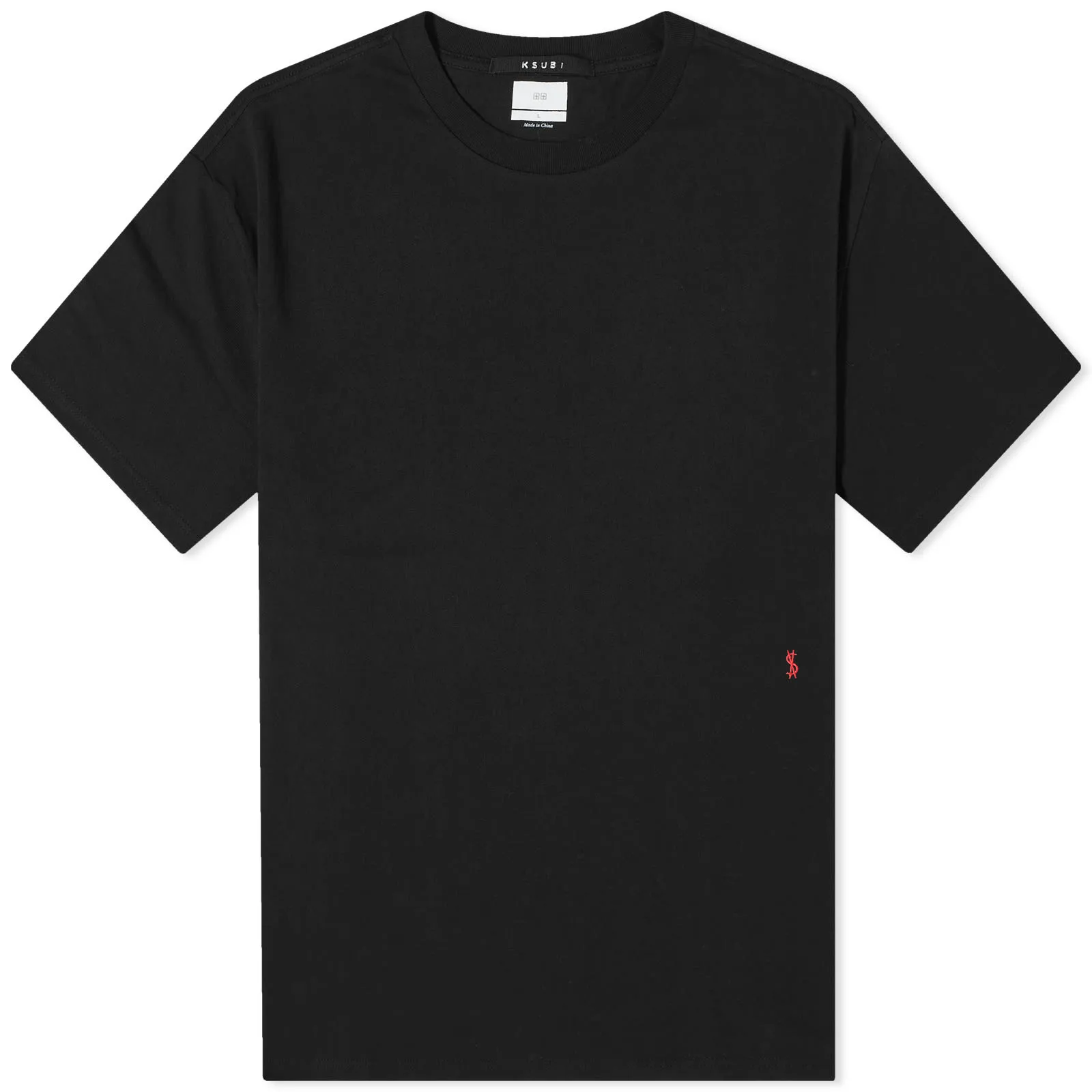 Ksubi 4 X 4 Biggie T-ShirtBlack & Red