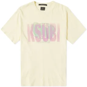 Ksubi Deranged Logo Kash T-ShirtYellow