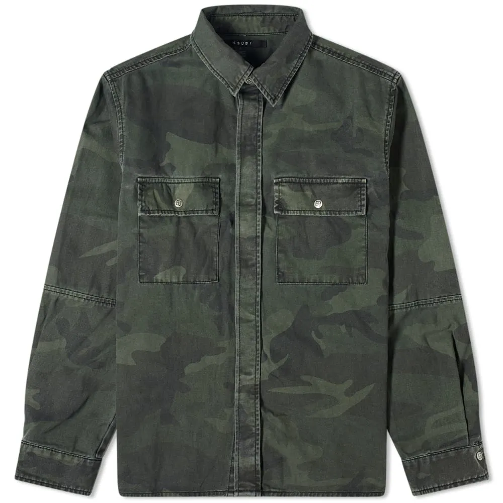 Ksubi Frequency Camo Shirt JacketCamo