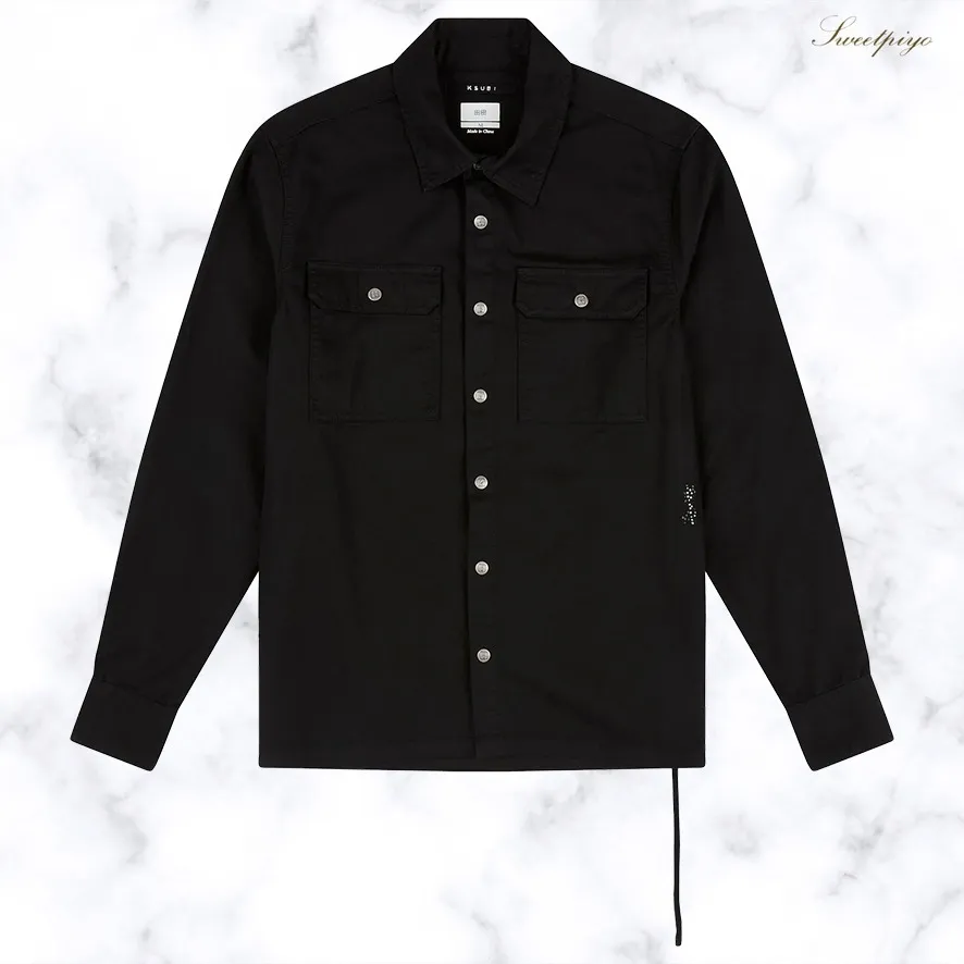 KSUBI  |[Ksubi]Krystal Paradox Ls Shirt Black