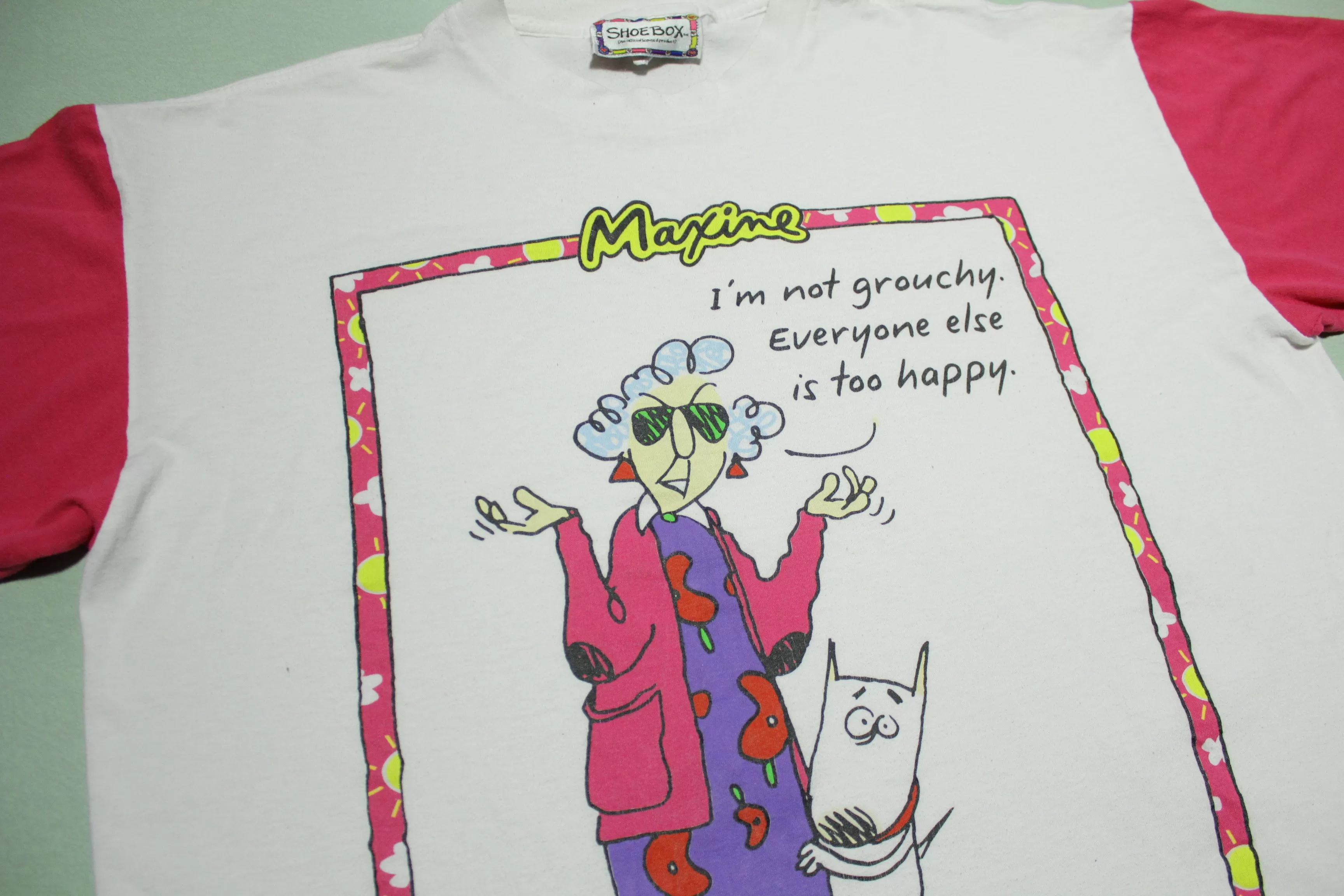 Maxine John Wagner Hallmark Vintage Single Stitch Made in USA Cartoon T-Shirt