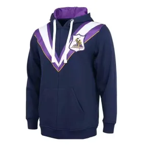 Melbourne Storm Retro Zip Hoodie Adult