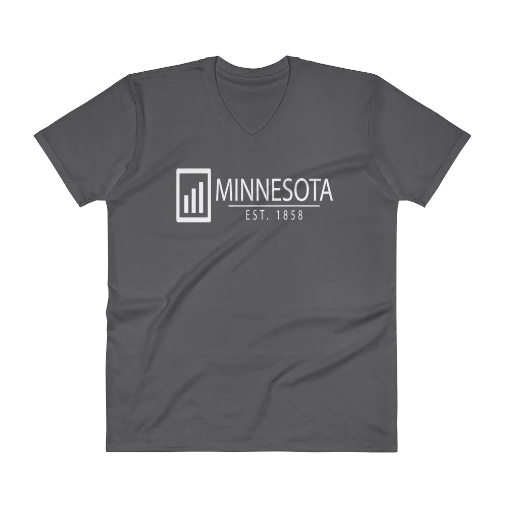 Minnesota - V-Neck T-Shirt - Established