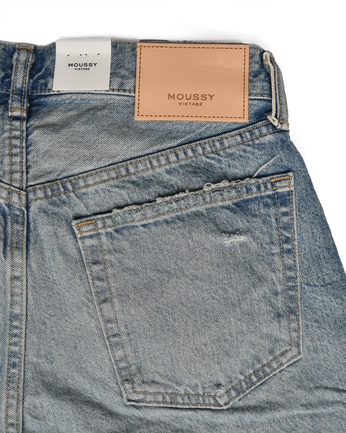 Moussy Graterford Cutoff Jean Shorts