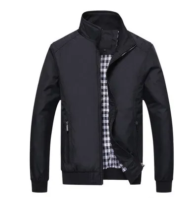 New Casual Loose Mens Jacket Sportswear Bomber Jacket