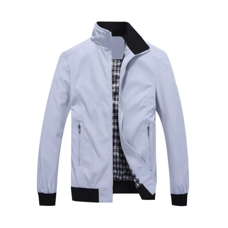 New Casual Loose Mens Jacket Sportswear Bomber Jacket