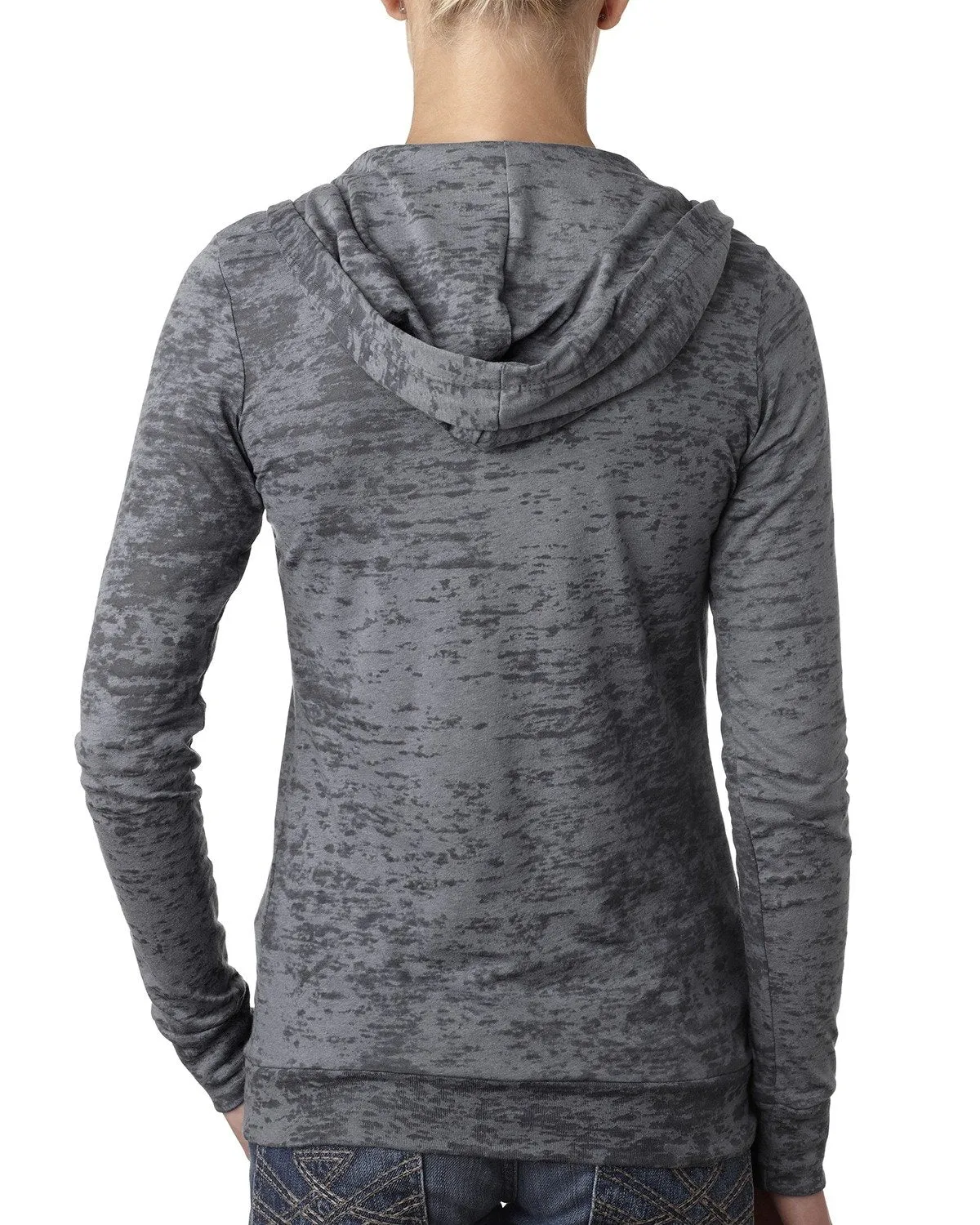 Next Level Burnout Hoody 6521 Dark Gray