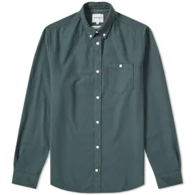 Norse Projects Anton Oxford ShirtSpinnaker Green