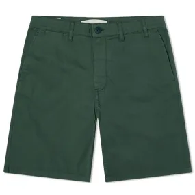 Norse Projects Aros Light Twill ShortsDartmouth Green