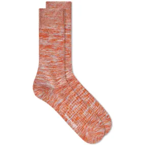 Norse Projects Bjarki Blend SockBurnt Havtorn