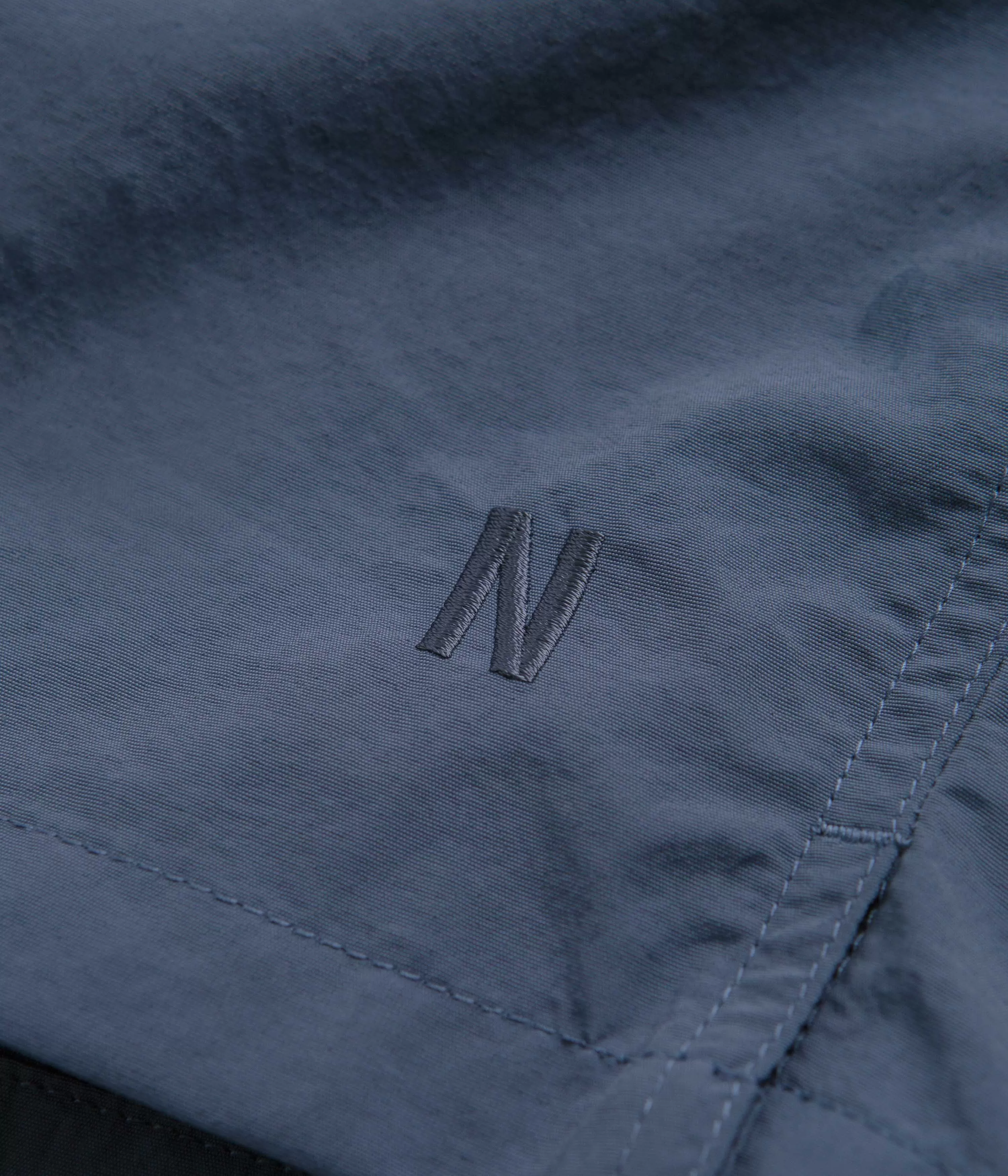 Norse Projects Hauge Recycled Nylon Swimmer Shorts - Fog Blue